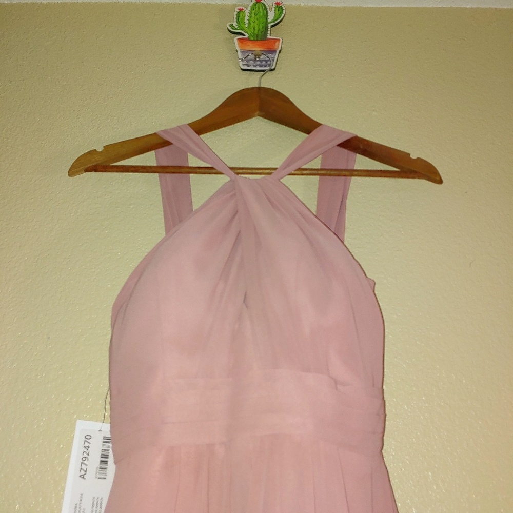 Azazie Dora gown in Dusty Rose(SD-5001/03) - Picture 6 of 8